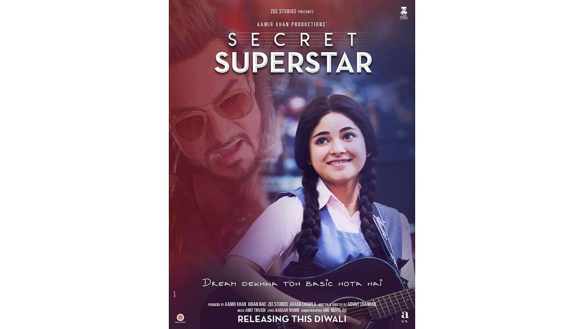 Secret Superstar | Release Year - 2017 | Language - Hindi | Earnings - 966.85 crore. Credit: Special Arrangement