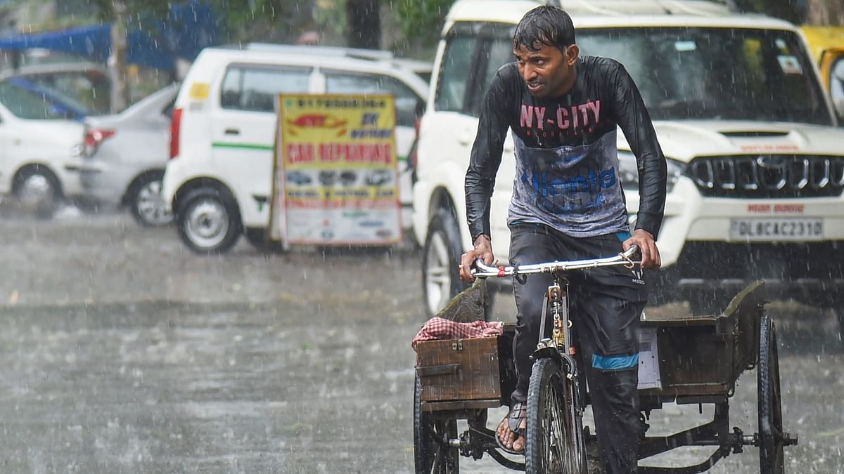 The India Meteorological Department said a partly cloudy sky is predicted over the capital for the next two days. With scanty rains owing to feeble western disturbances, Delhi had recorded its second hottest April this year since 1951 with a monthly average maximum temperature of 40.2 degrees Celsius. Credit: PTI Photo