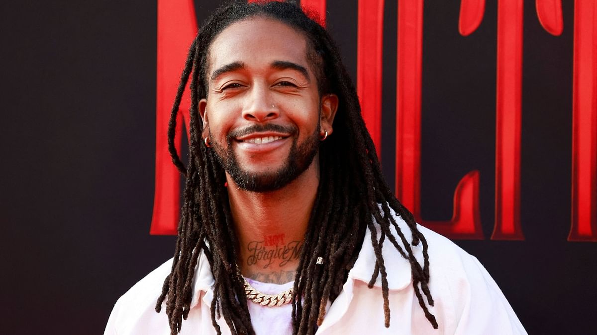 US singer Omarion attends the premiere of 'Doctor Strange in the Multiverse of Madness' in Los Angeles. Credit: AFP Photo