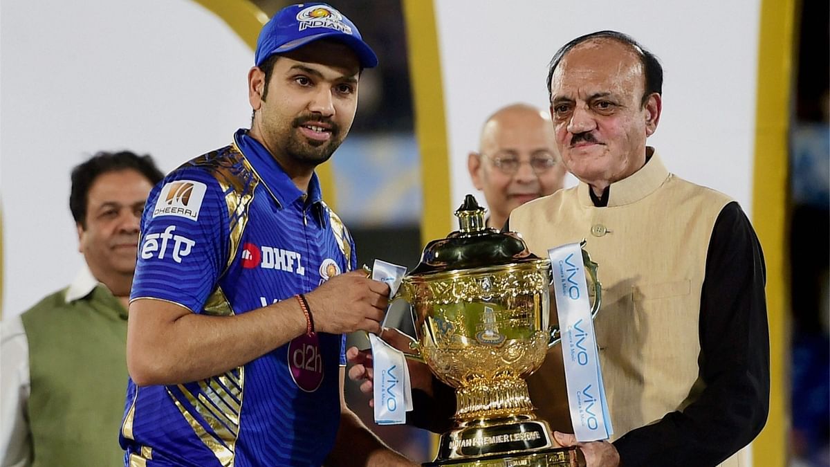 Rohit Sharma, the most successful skipper in IPL, has won five trophies for the Mumbai Indians and played 177 matches since joining the side in 2011. Credit: PTI Photo