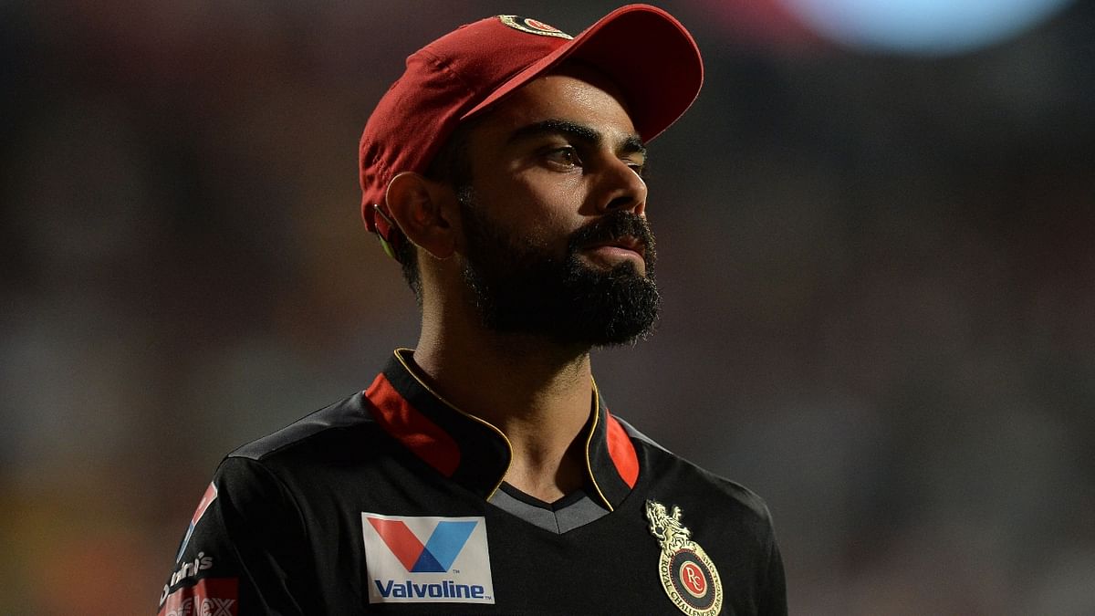 Team India's run-machine Virat Kohli has played 218 matches so far since was signed being signed by RCB in 2008 after the Indian U-19 team won the World Cup under his captaincy. Credit: AFP Photo