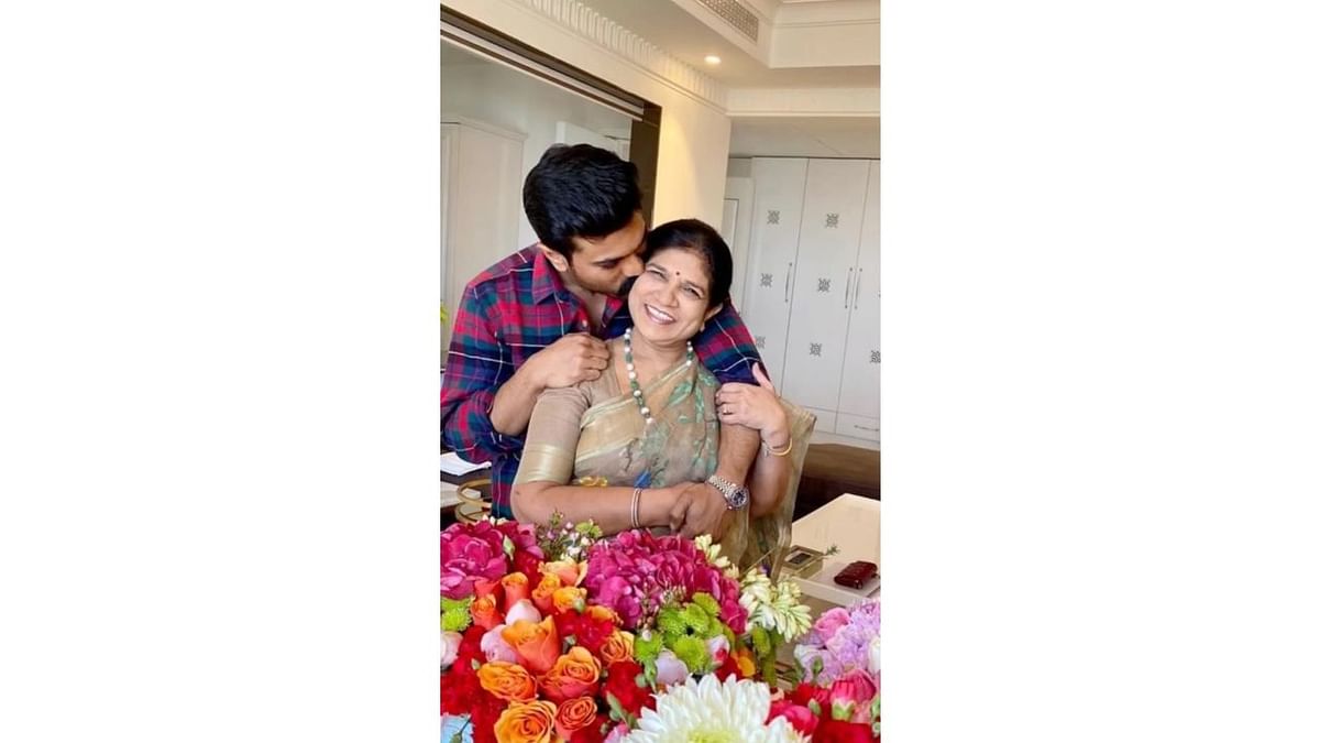 Ram Charan delighted his massive fanbase with adorable snaps from his personal album on Mother's Day. Credit: Instagram/alwaysramcharan