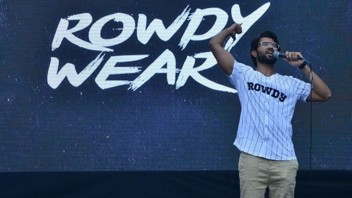 Vijay is one of the stars who is known for his impeccable fashion sense. He turned entrepreneur by starting his own clothing line 'Rowdy Wear.' Credit: Instagram/thedeverakonda