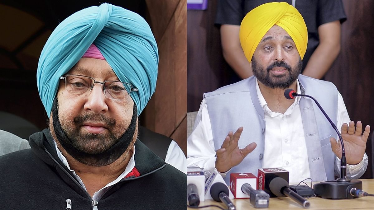 Former Punjab Chief Minister Amarinder Singh expressed shock over the explosion and urged Chief Minister Bhagwant Mann to take strict action against those who were behind this incident. Credit: PTI Photo