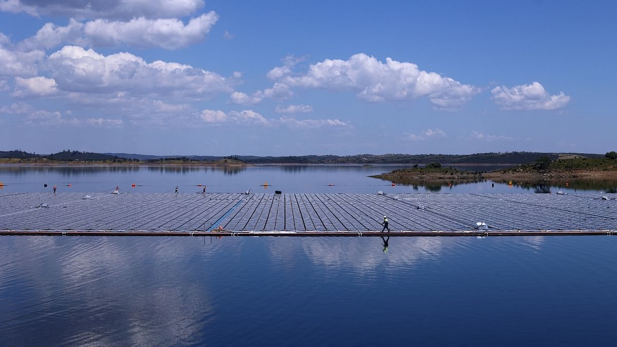 Portugal builds Europe's largest floating solar park — See pics