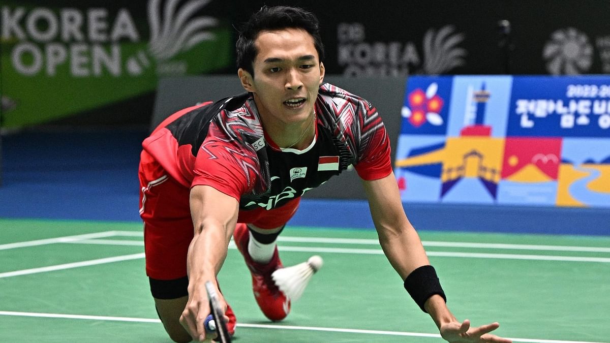 India's Srikanth gave Christie a tough fight and the World's No 8 player faced defeat in his do-or-die match against Srikanth at the tournament. Credit: AFP Photo