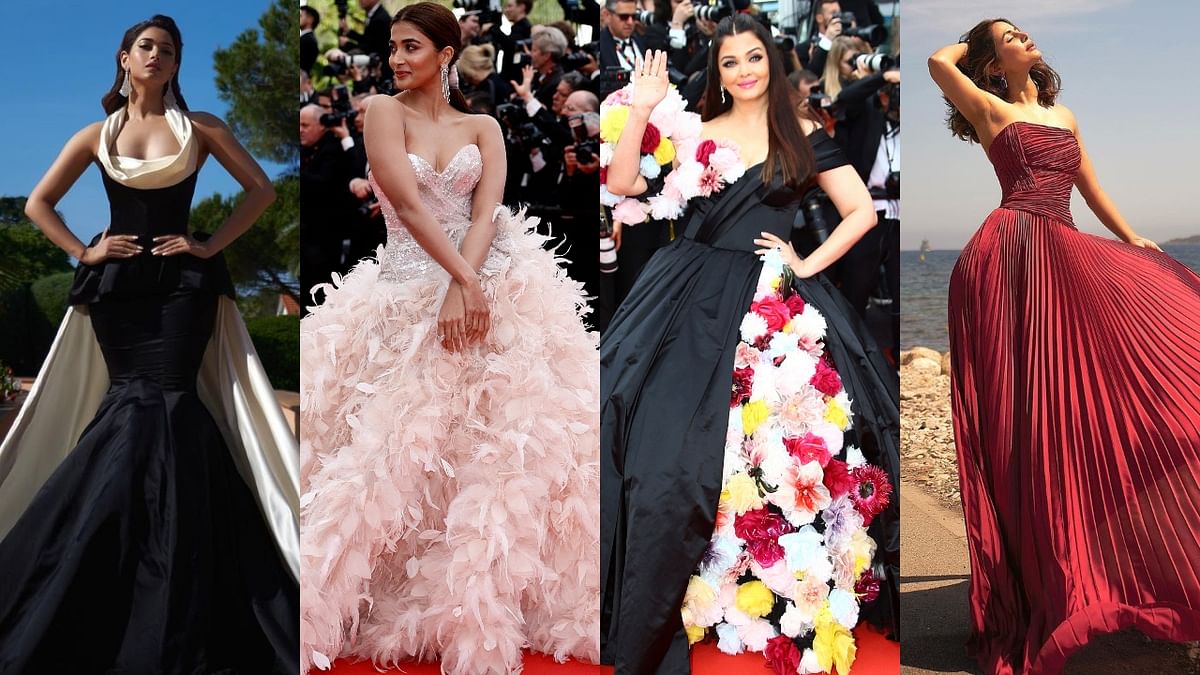 In Pics | Indian stars shine bright at Cannes 2022