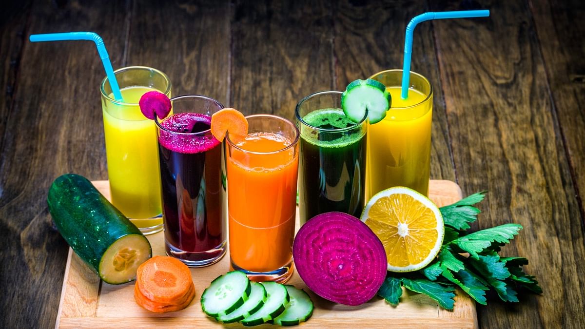 Avoid packaged juices: Try to avoid drinking packaged juices at regular intervals as they contain a high number of added sugars along with preservatives which are very harmful to the liver and overall health. Instead of packed drinks, it is suggested to go for fresh fruit juices, which are loaded with essential fibres that aid digestion. Credit: Getty Images