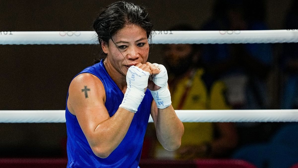 Mary Kom, one of the most successful boxers in the world, has six golds and a silver medal to her name. Credit: PTI Photo