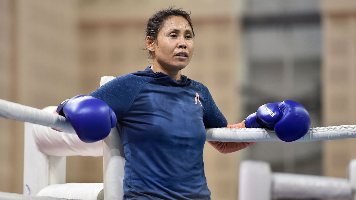 Sarita Devi won gold in 2006 and then a bronze two years later. Credit: PTI Photo