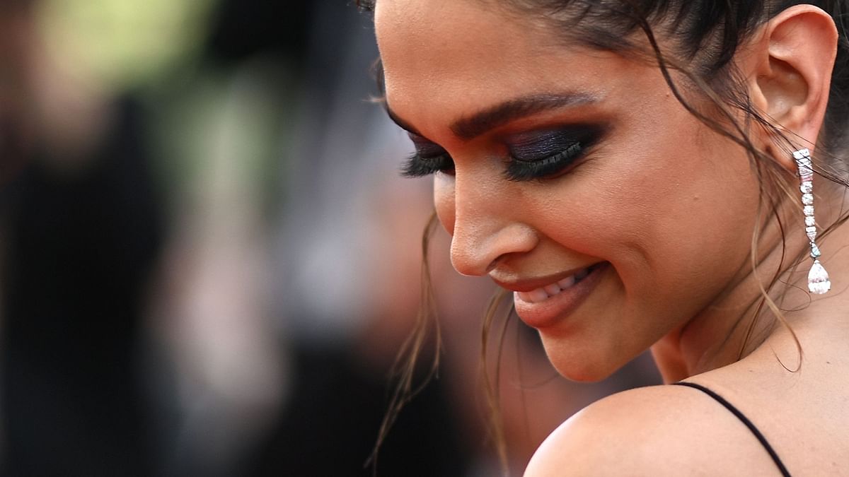 Deepika made heads turn on the Cannes 2022 red carpet with her super hot look. Credit: AFP Photo