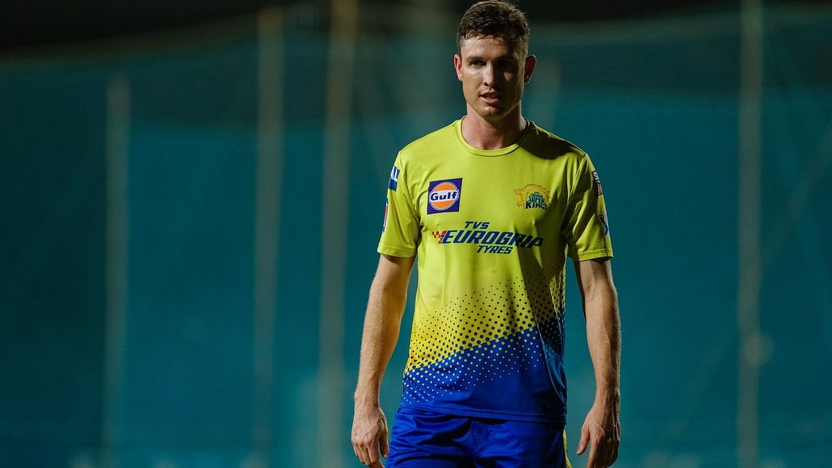 Pacer Adam Milne had a blink-and-miss IPL season. He suffered a hamstring injury in the very first match of the Indian Premier League 2022 and was eventually ruled out from the remainder of the season. Credit: CSK
