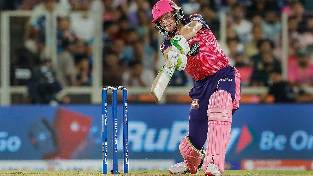 Opting to bat first, 2008 champions Rajasthan never got going and posted a below-par 130-9 with Jos Buttler, this IPL's leading scorer, top-scoring for them with a rather subdued 39. Credit: PTI Photo