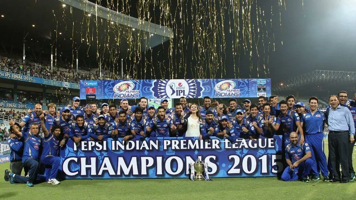 With a comfortable 41 run win over Chennai Super Kings, Mumbai Indians stunned the favourites to win their second IPL title in 2015. Credit: Mumbai Indians