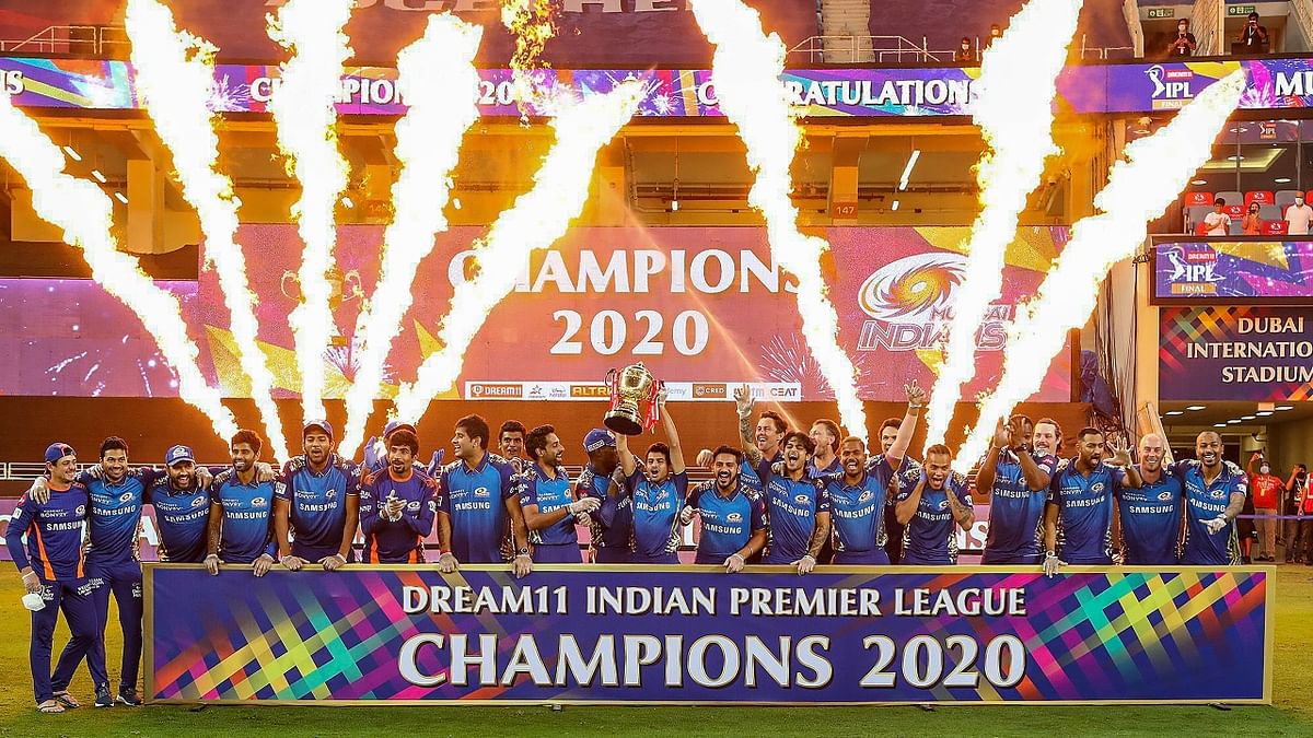 In 2019, Mumbai Indians outclassed Delhi Capitals to clinch their 5th IPL title – most by any team in the history of the mega event.. Credit: PTI Photo