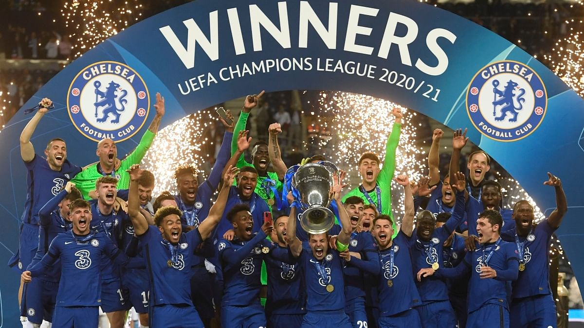 Chelsea ranks third on the list with five Premier League title wins. Credit: Reuters Photo