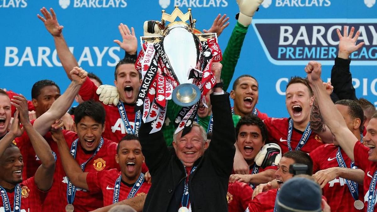 The 'red devils' Manchester United has a record of 13 Premier League titles to their name. Their last one came in 2013 – the final season under legendary manager Sir Alex Ferguson. Credit: www.premierleague.com