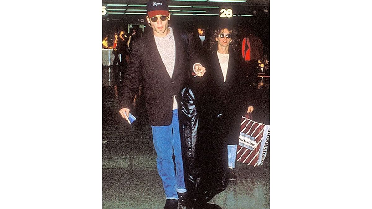 Jennifer Grey - Johnny Depp was smitten by Jennifer’s beauty and proposed to her within two weeks of meeting through her agent at the time. In Grey's memoir ‘Out of the Corner’ it was mentioned that the duo started dating in 1989. Credit: Instagram/depp.trash