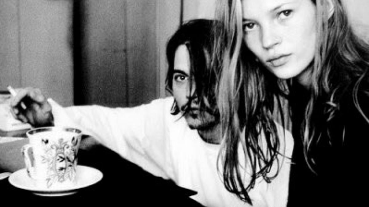 Kate Moss - Johnny started dating model Kate Moss in early 1995. The couple dated for nearly four years before calling it quits. Credit: Twitter/GellertDepp