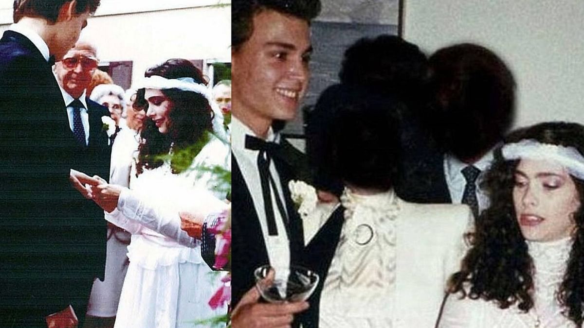 Lori Anne Allison – Johnny Depp met Lori Anne Allison when he was 20 and fell for her. Despite knowing she is a six-year senior to him; Depp took the wedding plunge in 1983. However, their relationship turned sour and they got separated in 1985. Credit: Instagram/golldies