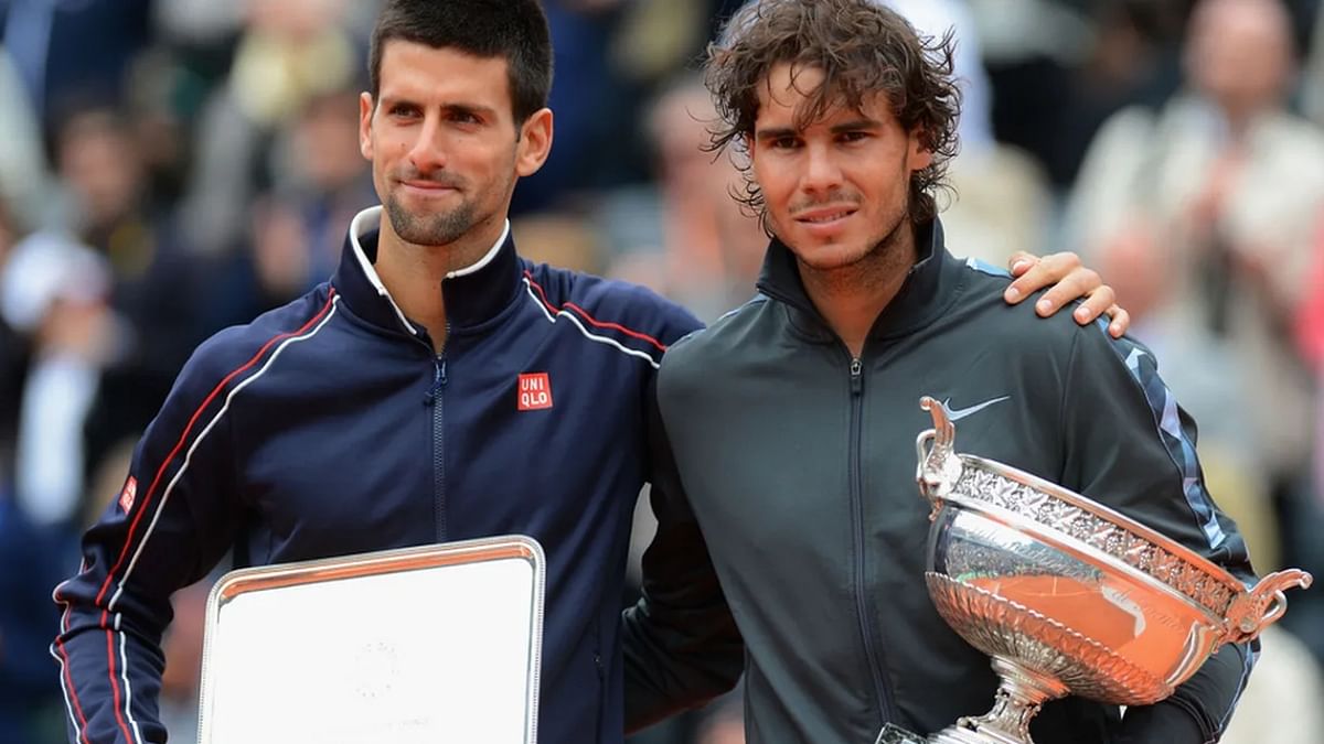 2012 French Open Final: In a match played over two days due to several rain delays, the king of clay prevailed 6-4 6-3 2-6 7-5 for the seventh win in Paris. Credit: AFP Photo