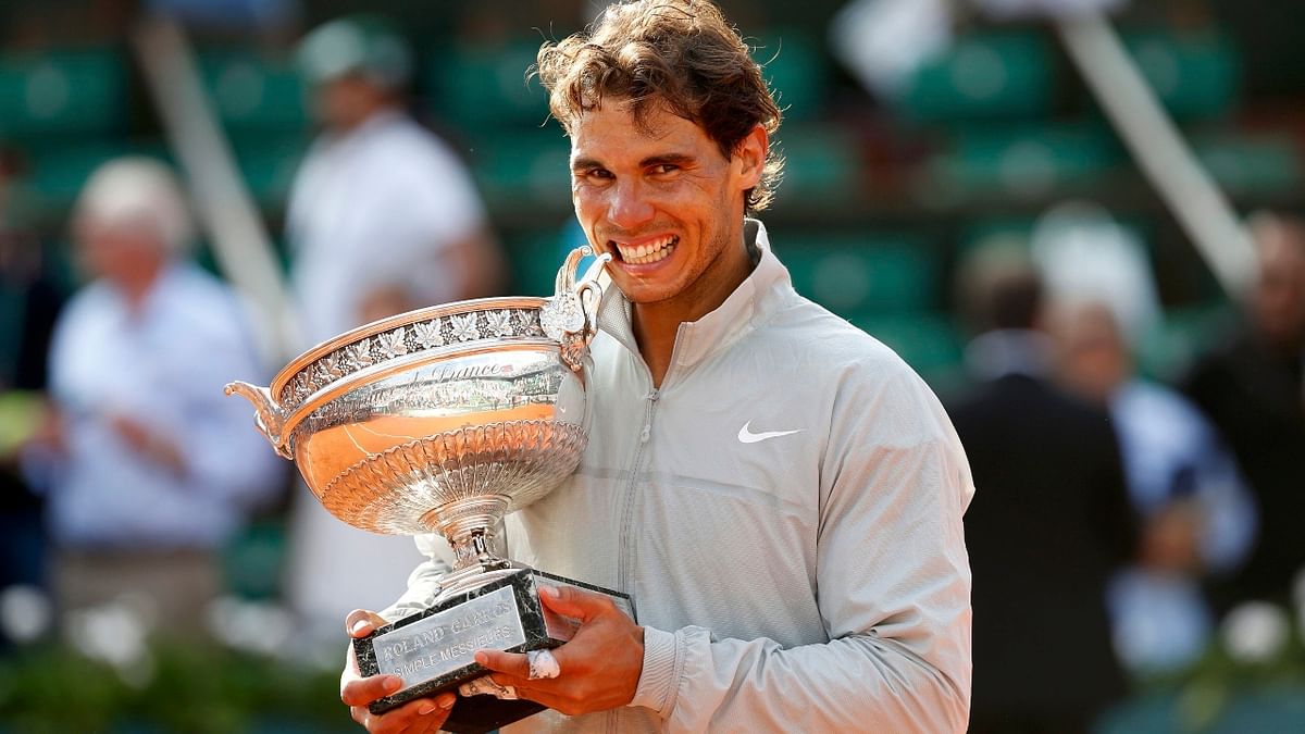 2014 French Open Final: Nadal claimed his ninth French Open title by making a strong comeback against Serbian sensation Noval Djokovic. Credit: Reuters Photo