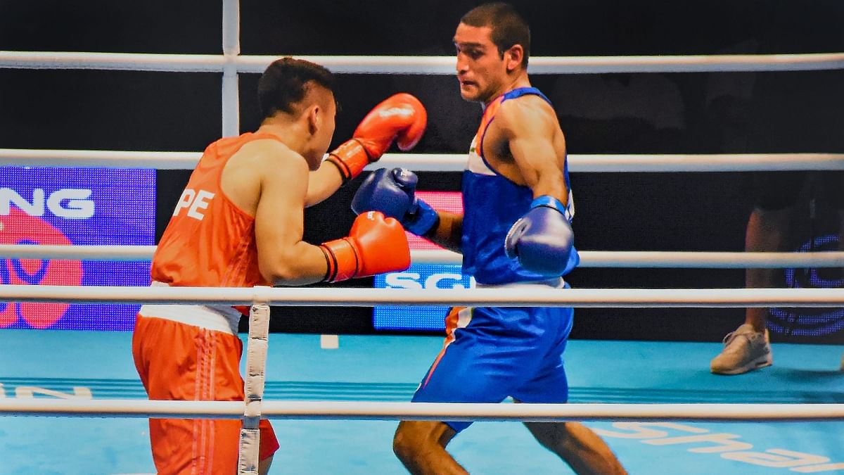 Boxer Ashish Kumar will be seen taking the opponents in 80kg division. Credit: PTI Photo