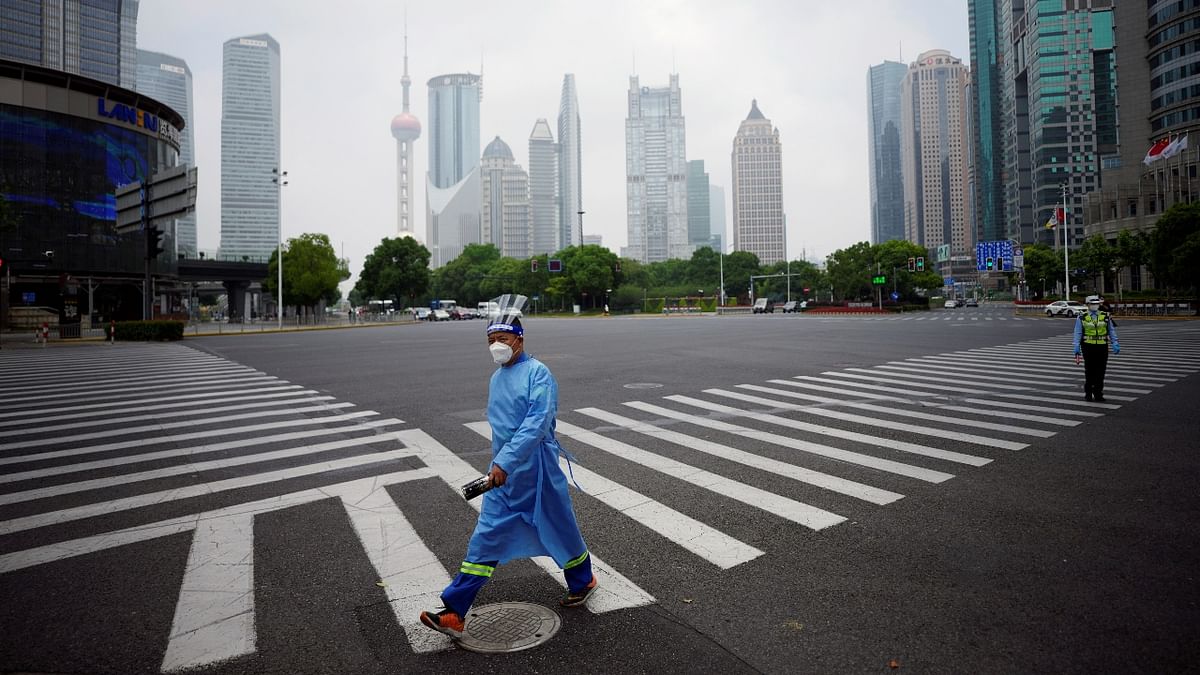 The commercial hub of 25 million was closed down in late March when the spread of the Omicron variant prompted China's worst outbreak since the virus first emerged in the country in late 2019. Credit: Reuters Photo
