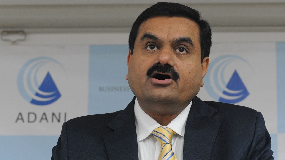Infrastructure tycoon Gautam Adani was the second Indian to secure a place in the top 10 richest list. He was in the ninth position with a $95.8 billion net worth. Credit: AFP Photo