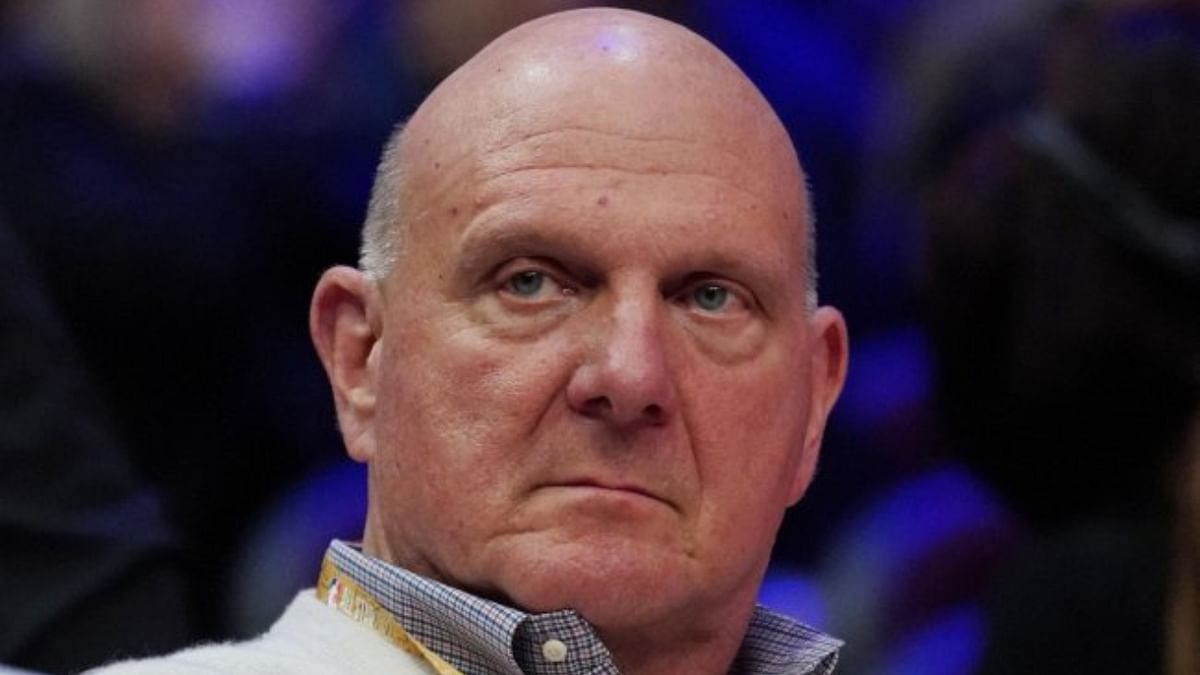 Former Microsoft CEO and owner of the NBA's Los Angeles Clippers, Steve Ballmer is ranked 10th with a $95.4 billion net worth. Credit: USA Today Sports