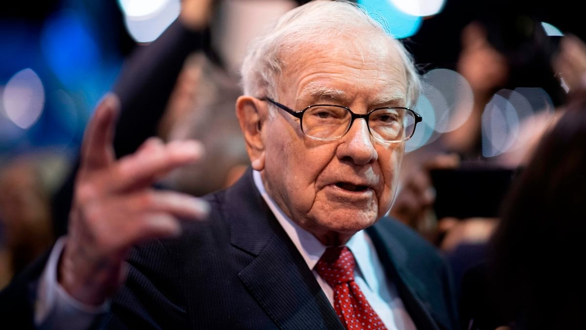 American business magnate and philanthropist Warren Buffett with a $123 billion net worth is the fifth richest person on earth. Credit: AFP Photo