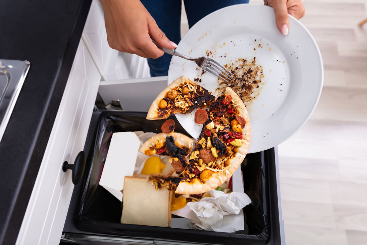 Avoid food wastage | A lot of food waste goes directly into landfills and rots to produce methane gas, which is a greenhouse gas that is 28 times more harmful than carbon dioxide. Credit: iStock Photo