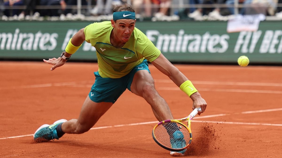 In the final, 36-year-old Nadal routed Casper Ruud 6-3, 6-3, 6-0 with victory coming 17 years to the day since he claimed his first French Open as a 19-year-old in 2005. Credit: AFP Photo