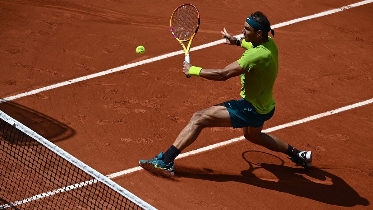Nadal said that taking anaesthetic injections in the nerves in his foot was the only way he could have gotten through the tournament. Credit: AFP Photo