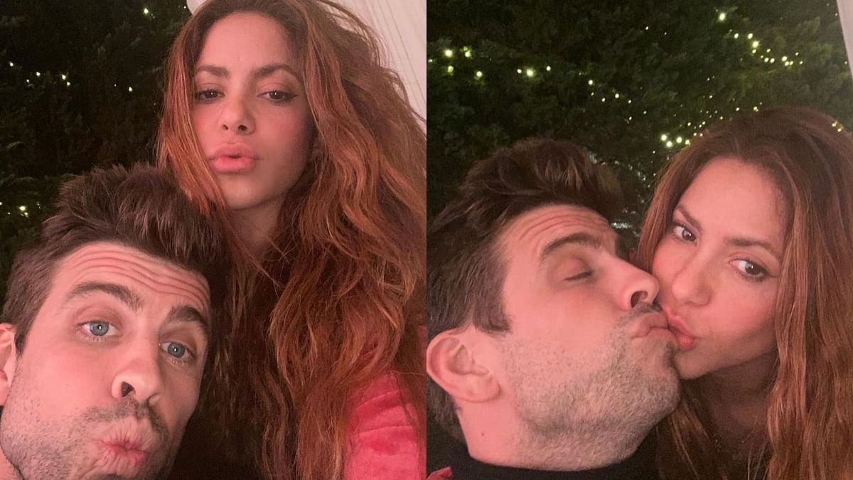 Even Shakira posted mushy pictures with Pique ringing in 2022. Credit: Instagram/shakira