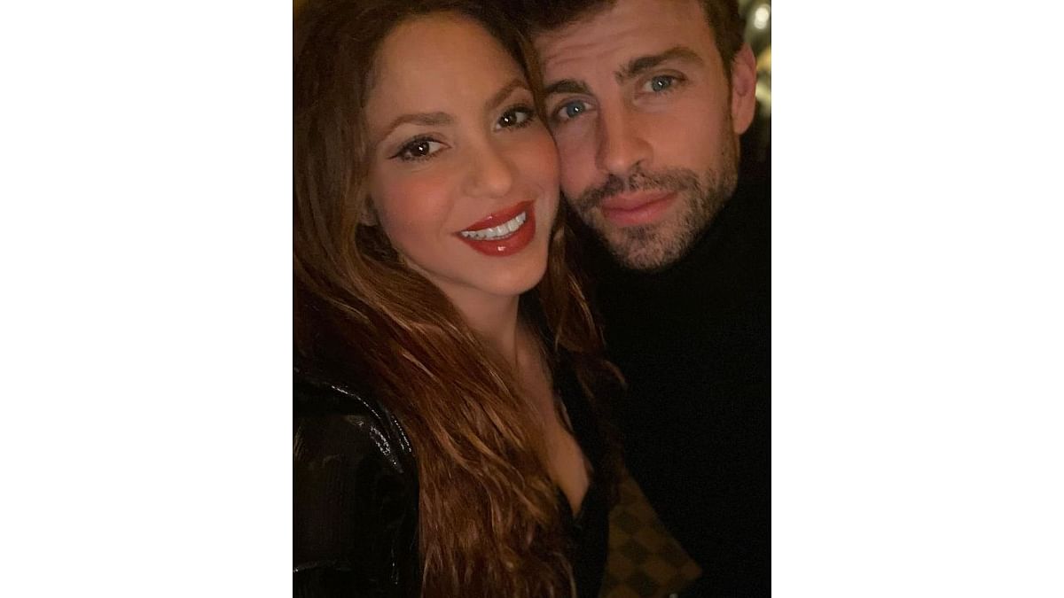 In 2022, Shakira also posted an adorable picture with Pique on Valentine's Day. Credit: Instagram/shakira