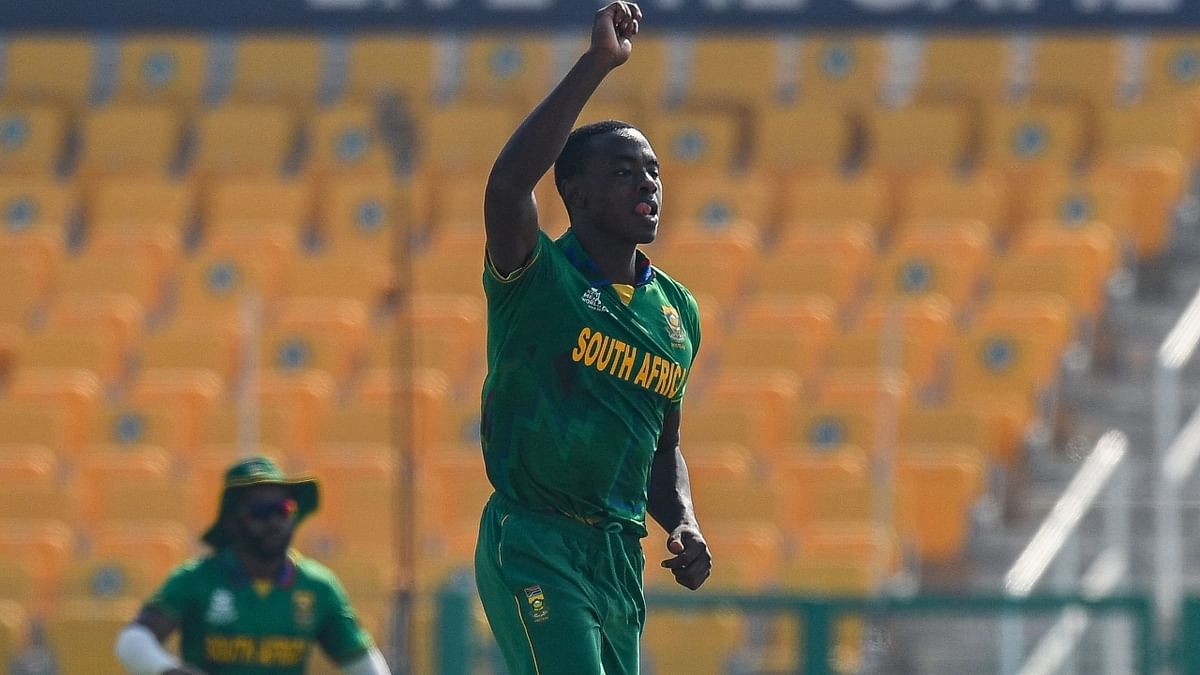 Kagiso Rabada - South African pacer Kagiso Rabada will lead the pace attack for the team. He had a dream run in IPL 2022 with 23 wickets at an average of 17.65 and held a decent economy of 8.45. Credit: AFP Photo