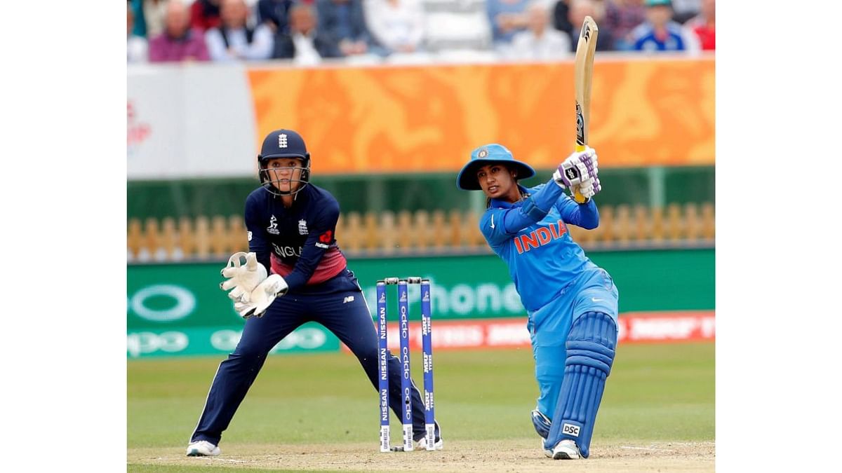 Not many know that Mithali is the only women cricketer to score back-to-back seven fifties in ODIs. Credit: PTI Photo