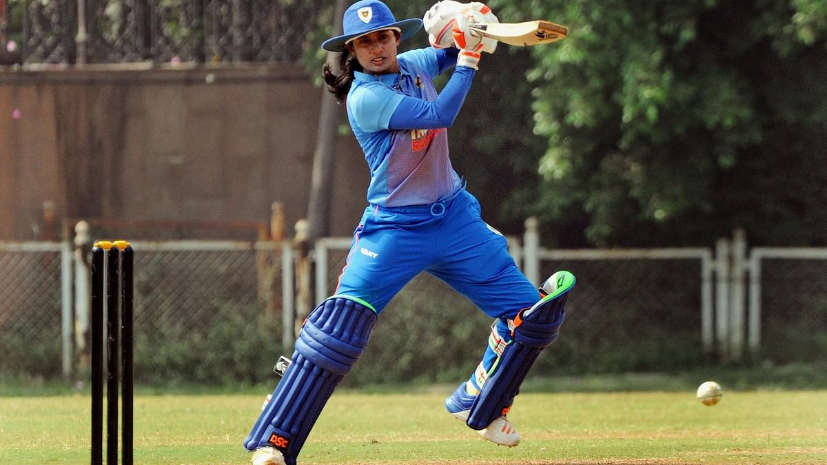 Indian Women’s cricket icon Mithali is also the youngest cricketer to score a double hundred. She achieved this feat at the age of 19. Credit: PTI Photo