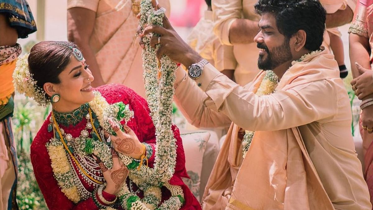 Hours after the wedding, Vignesh Shivan posted dreamy pictures from his special day on social media. Credit: Instagram/wikkiofficial