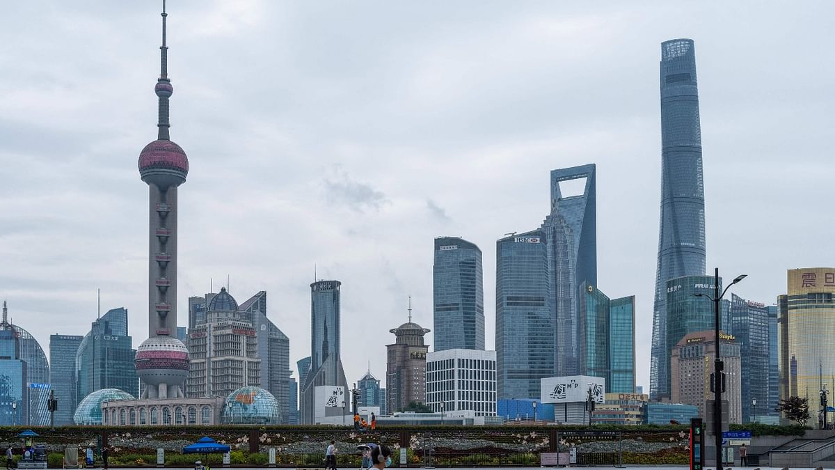The financial and commercial core of mainland China, Shanghai, is placed in the eighth position this year. Credit: AFP Photo