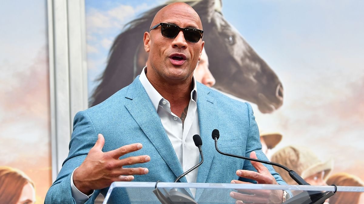 Dwayne Johnson – Hollywood superstar Dwayne Johnson aka ‘The Rock’ has secured a place for himself with 322 million followers. Credit: AFP Photo