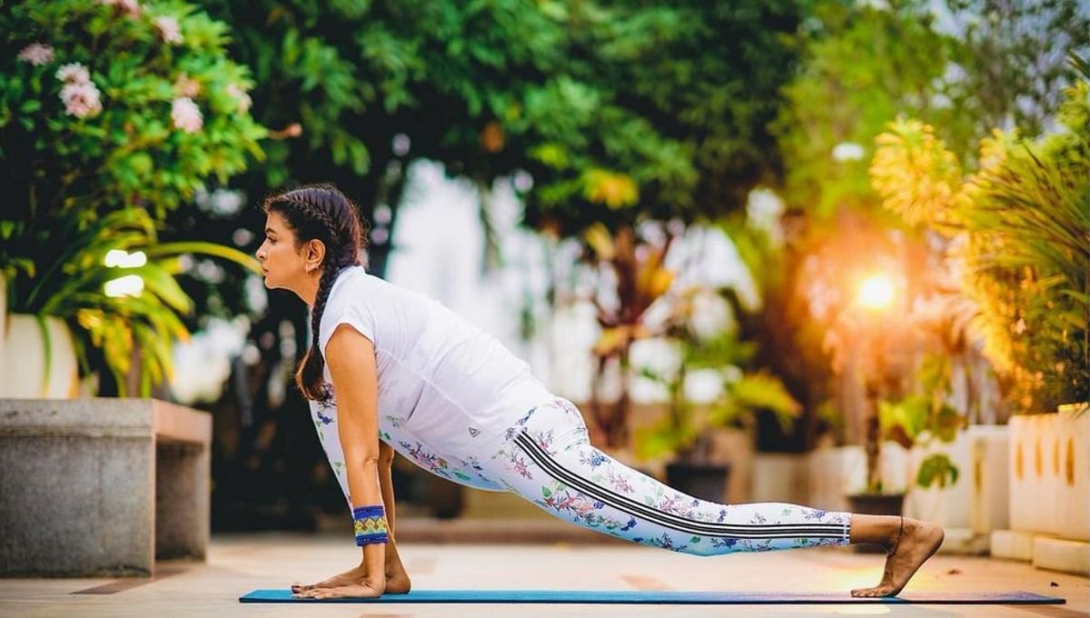 Lakshmi Manchu is setting some major fitness goals. The star is known for experimenting and trying different fitness activities. Credit: Instagram/lakshmimanchu