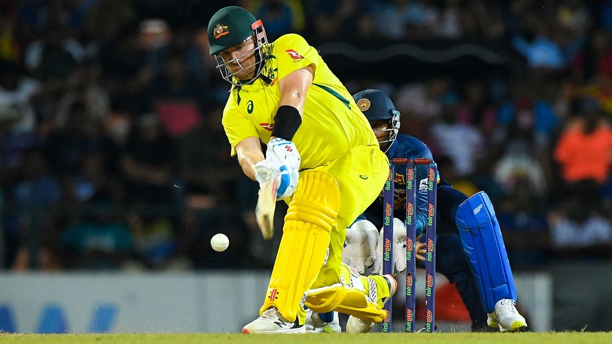5. Fifth on the list is Australia's aggressive right-handed batter Aaron Finch. Credit: AFP Photo
