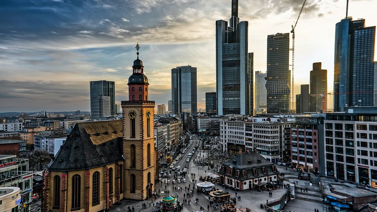 Germany's financial hub, Frankfurt, was ranked seventh most liveable city in the World, according to EIU. Credit: Pexels/Juv