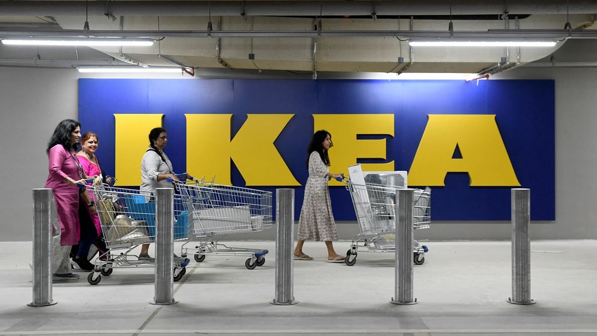 Leading Swedish home furnishings retailer IKEA opened their doors to the public to their largest store in India so far, at Nagasandra in Bengaluru on June 22. Credit: Reuters Photo