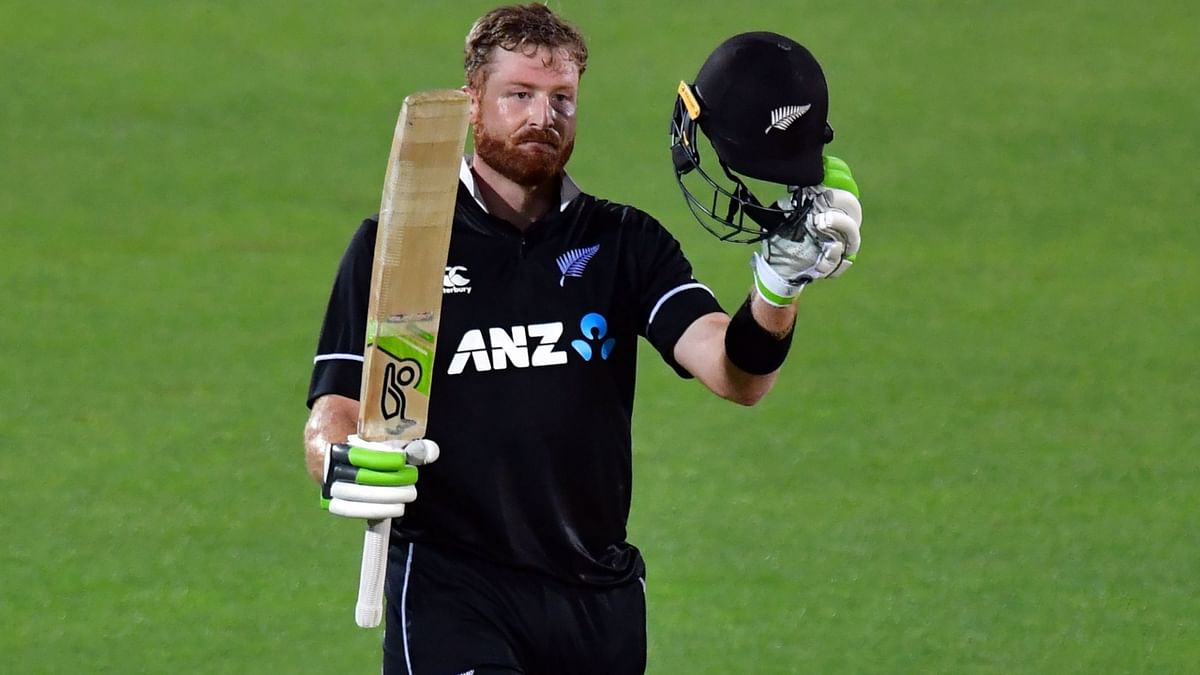 10. New Zealand's Martin Guptill finishes off the top ten ICC T20 rankings for batters. Credit: AFP Photo