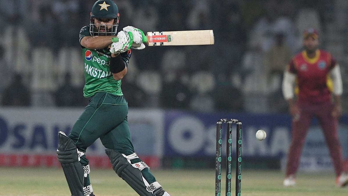 2. Pakistani batter Mohammad Rizwan ranks second on the list. Credit: AFP Photo