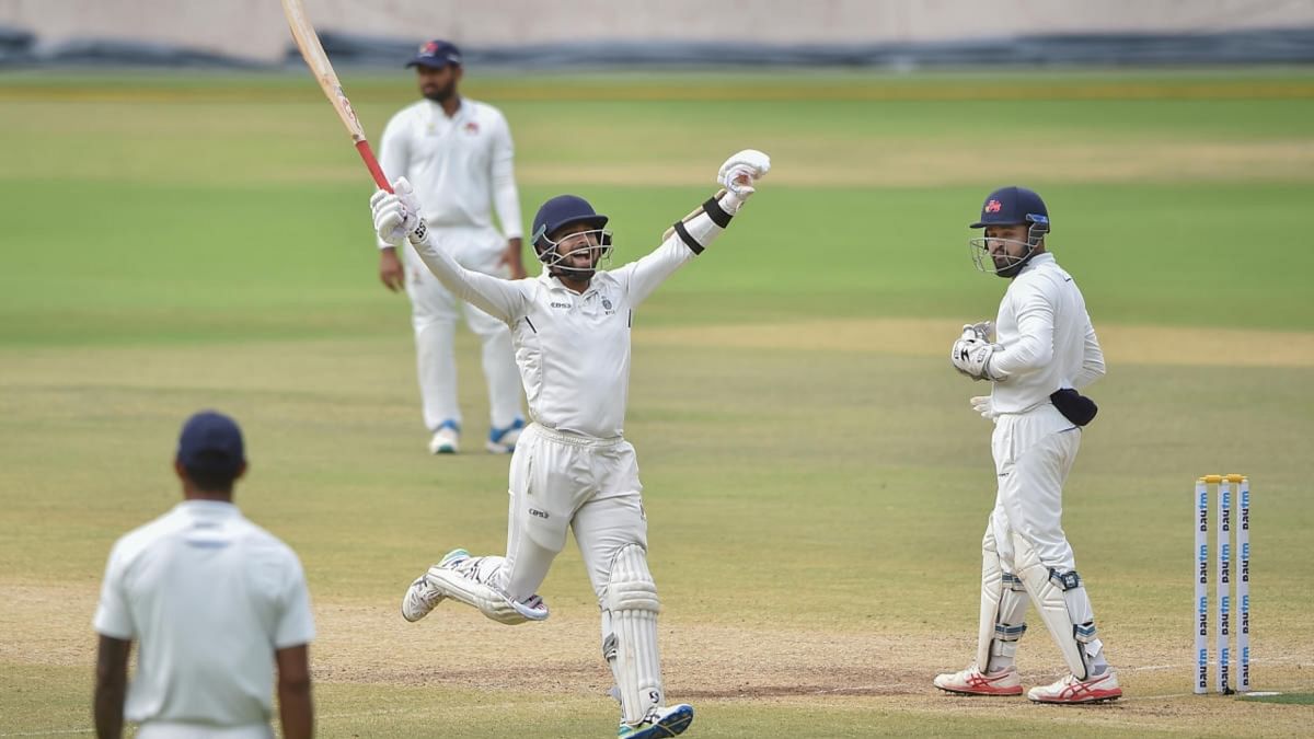 Rajat Patidar and captain Aditya Shrivastava played a crucial knock that took their team to their maiden title, outclassing 41-time champions Mumbai. Credit: PTI Photo