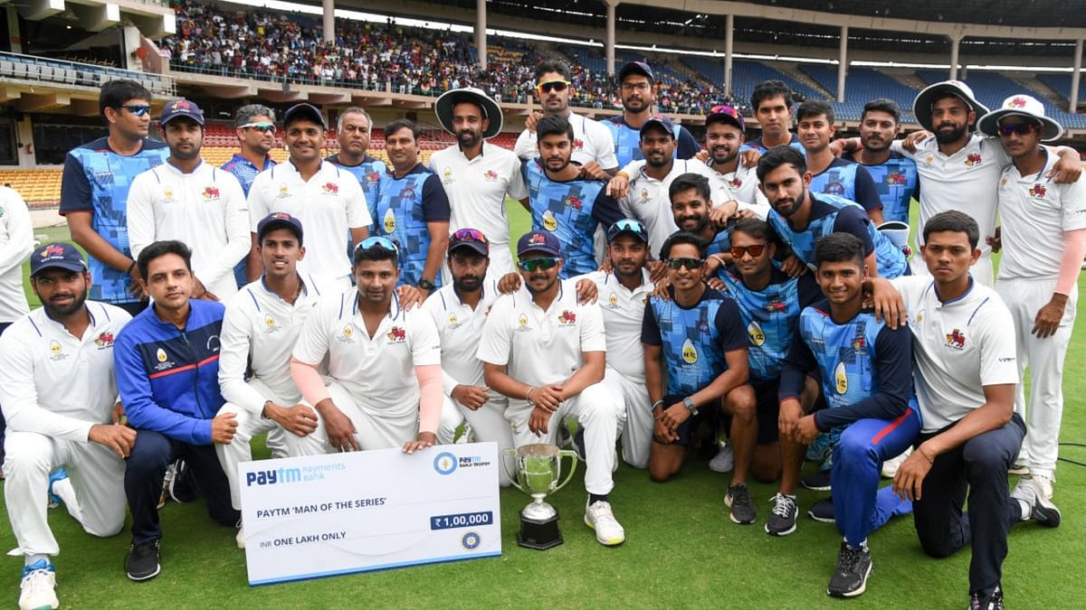 Since 2010, the Ranji Trophy, barring Karnataka's dominance for a few seasons and Mumbai winning it once, has been won by teams like Rajasthan (twice), Vidarbha (twice), Saurashtra (once), and Madhya Pradesh, who would never be in contention in the past. Credit: DH Photo/BH Shivakumar